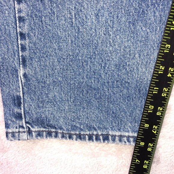 Lee Mens Jeans Size 34x30 Regular Fit Mens Straight Leg Cotton Blue Denim Casual - Picture 6 of 16